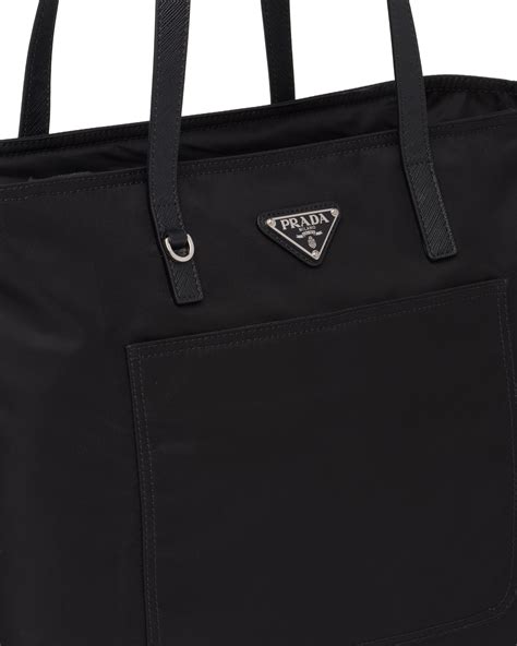 prada nylon tote bag green|prada nylon waist bags.